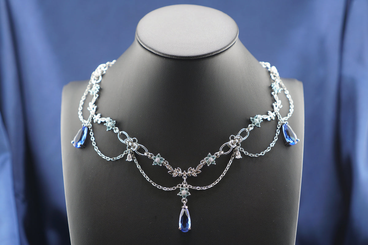 Blue Moon Flower: Someday I'll Show You, Himmel-Inspired Necklace