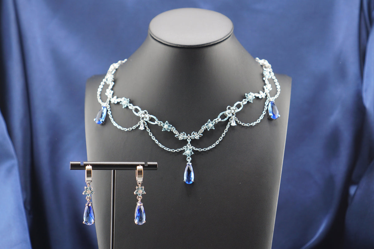 Blue Moon Flower: Someday I'll Show You, Himmel-Inspired Necklace
