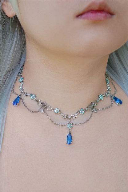 Blue Moon Flower: Someday I'll Show You, Himmel-Inspired Necklace