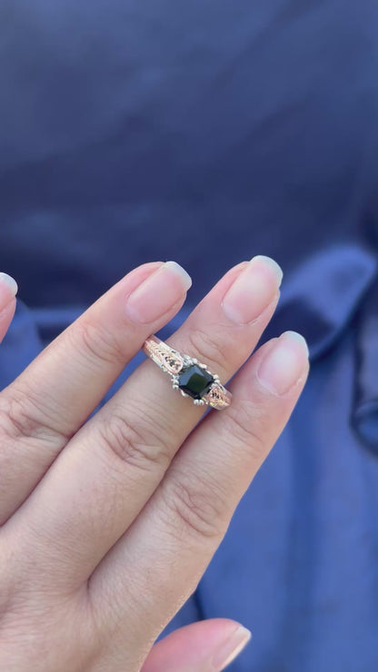 In the Language of Flowers, Stark-Inspired Ring